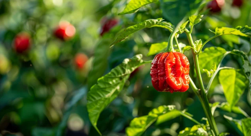 How to harvest Carolina Reaper